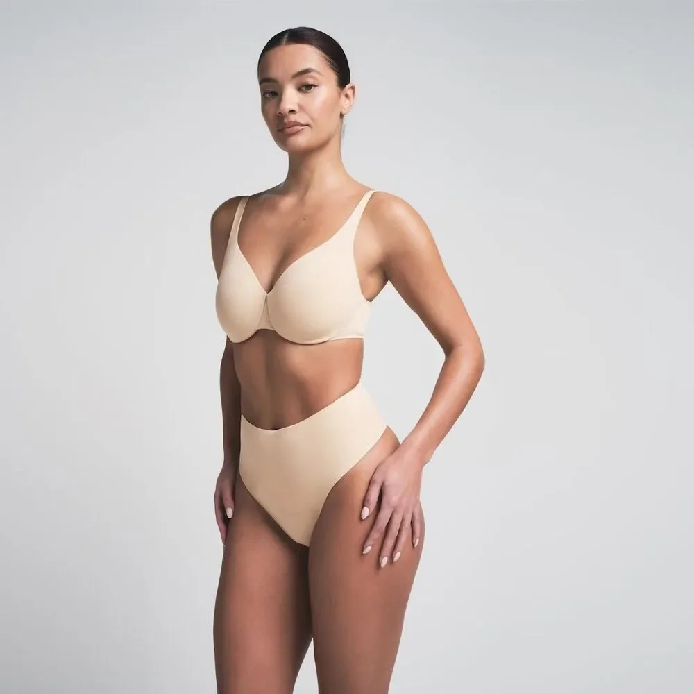 Skims Smoothing Intimates Unlined Minimizer Bra Sand Size 36C - Picture 8 of 8